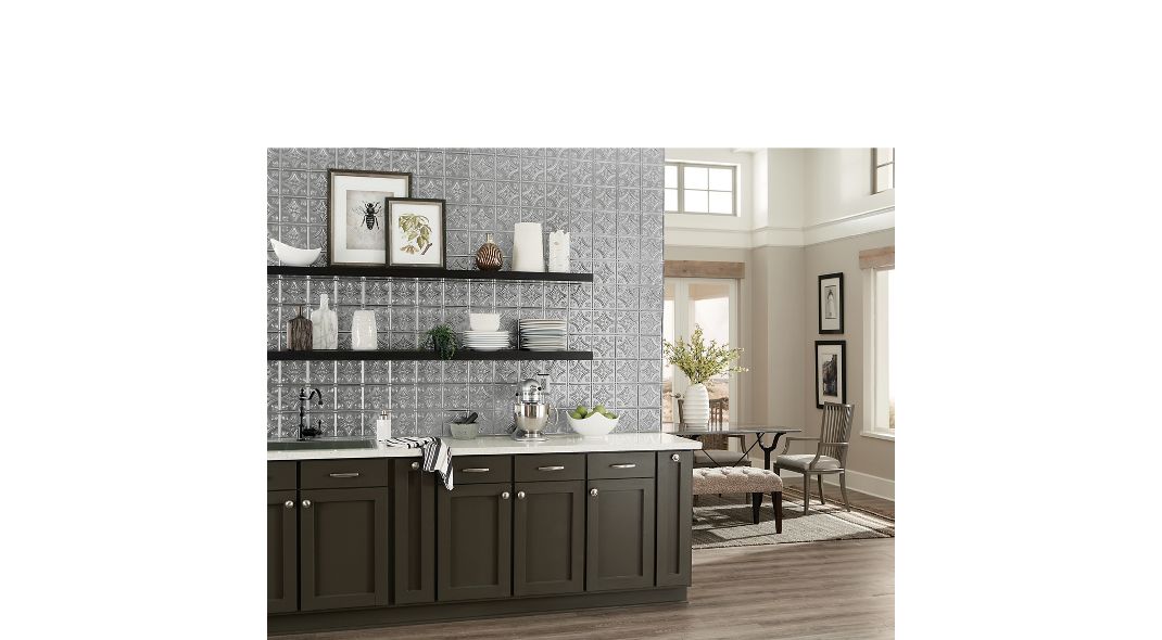 floral back splash