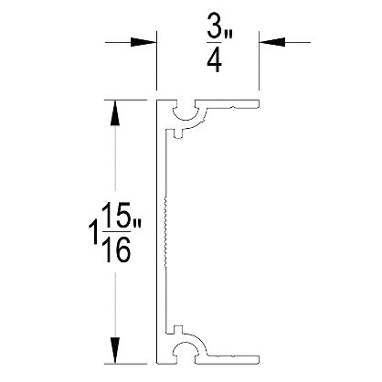 AXIOM Trim for Drywall and ACOUSTIBUILT - AX1PC6DCC | Armstrong