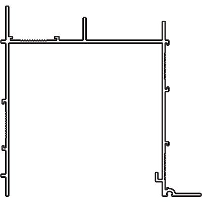 10 ft x 3 in Armstrong Axiom Building Perimeter Shade Pockets Closure Clip  - AXPCC3 at Capitol Building Supply, Inc.