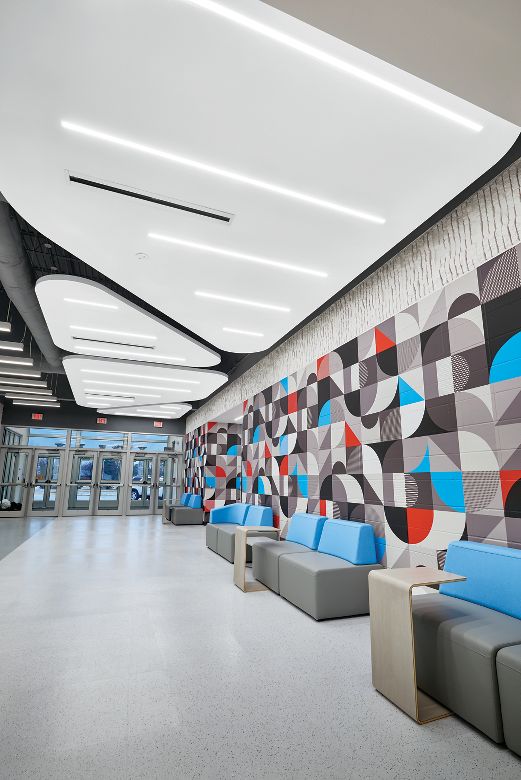 ACOUSTIBuilt Seamless Acoustical Ceiling System / AXIOM Classic Trim