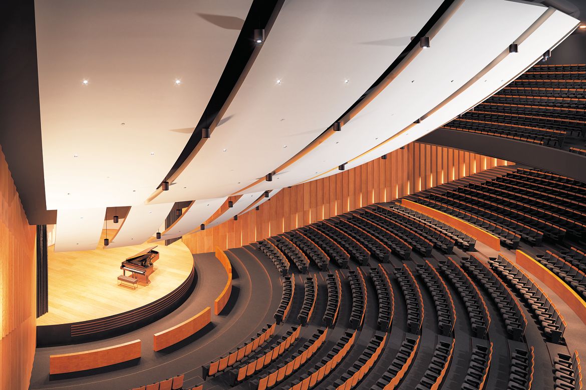 ACOUSTIBUILT with Axiom Vertical Curving Rendering
