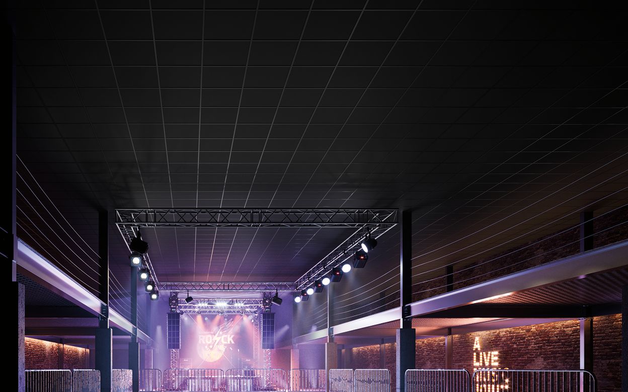BACKSTAGE NOIR Nightclub Rendering