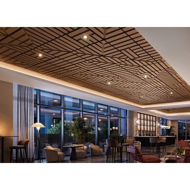 CASTWORKS METAPHORS Ceiling Panels (Room Scene)
