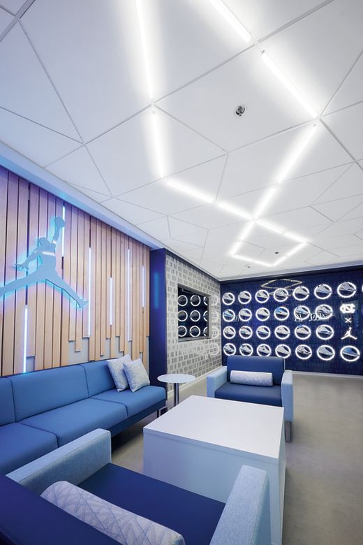 UNC Women's Carmichael Arena Locker Room Chapel Hill, NC