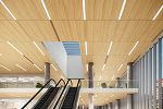 LYRA Wood Looks Corporate Lobby Rendering