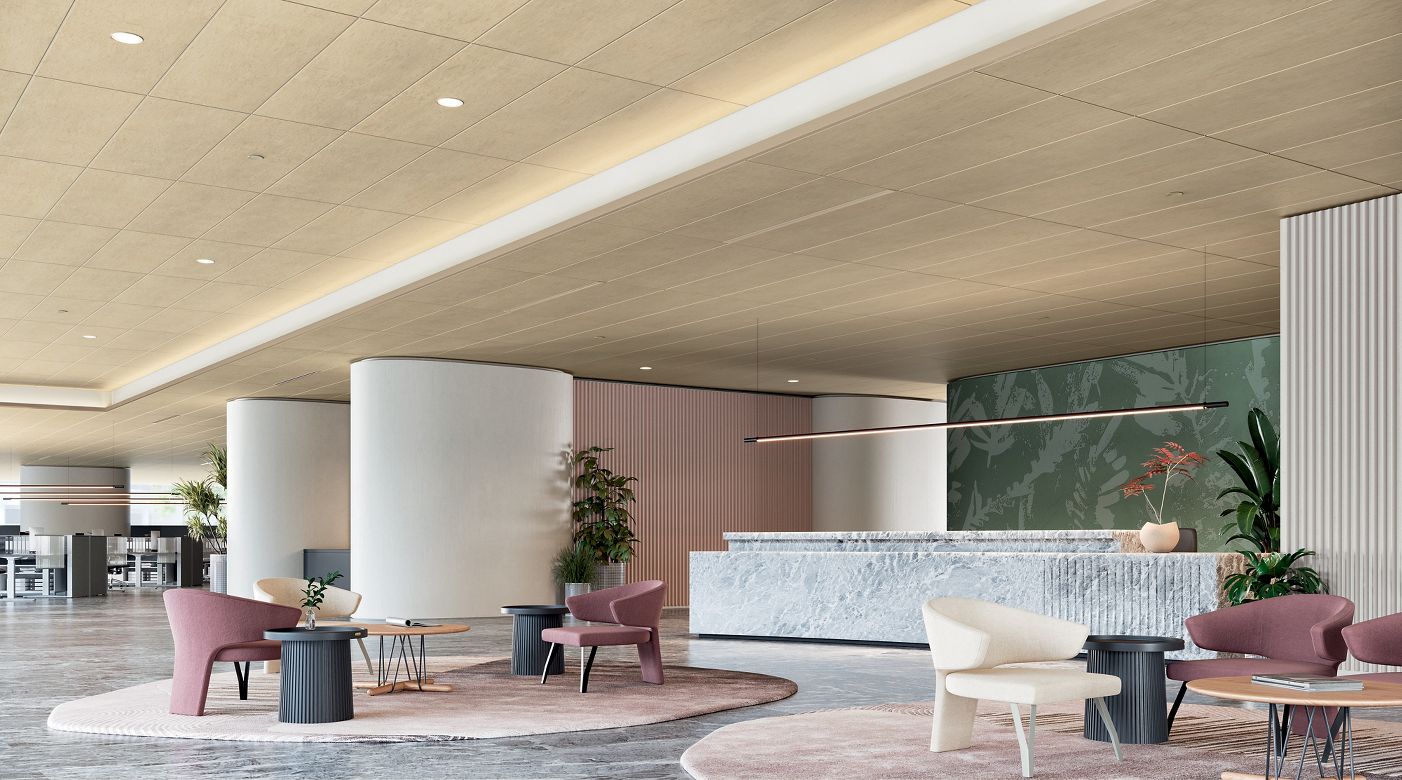 Lyra Wood Looks Lobby Rendering