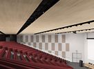 METALWORKS Linear Synchro Ceiling System Rendering 
