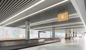 METALWORKS IMMIX Linear Airport Baggage Claim Rendering
