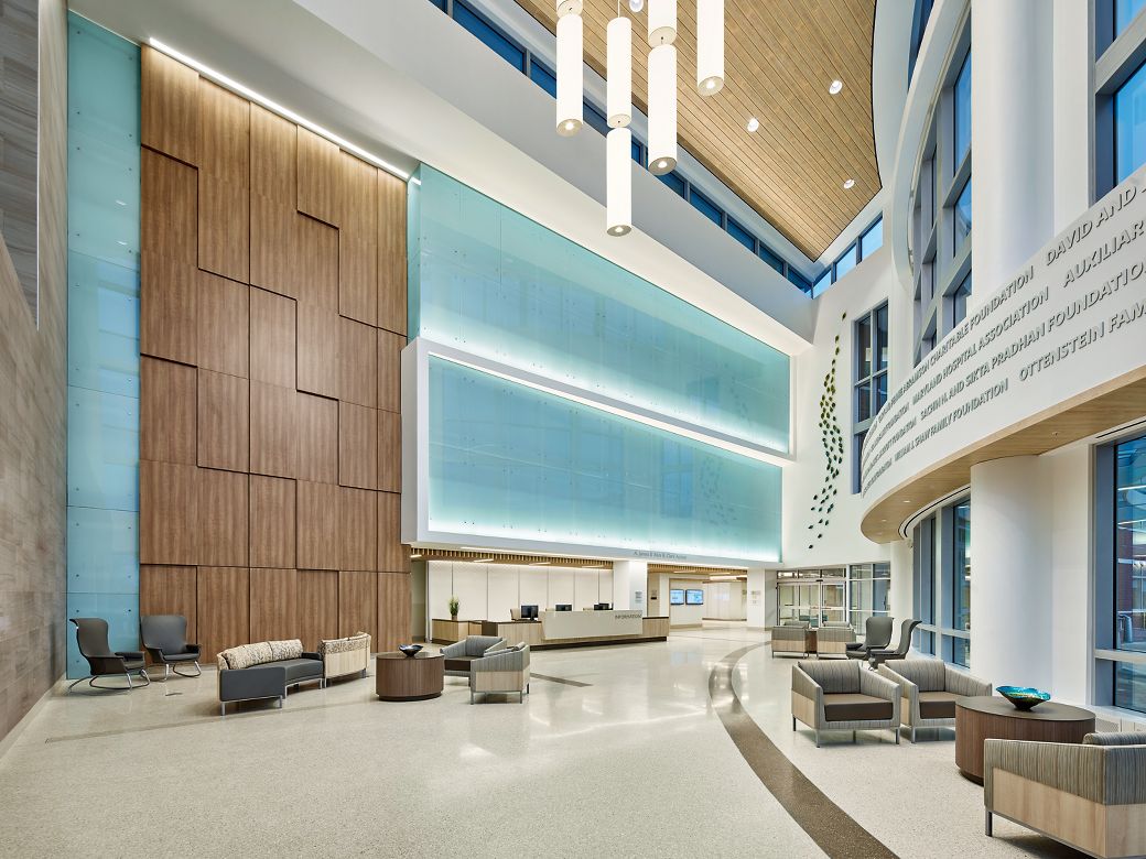 Johns Hopkins Medicine Suburban Hospital | Armstrong Ceiling Solutions ...