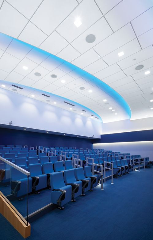 OPTIMA Tegular / AXIOM Drywall Trim One-Piece Curved