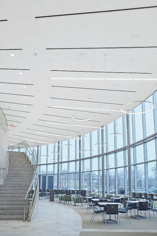 Bryant University Academic Innovation Center Armstrong Ceiling