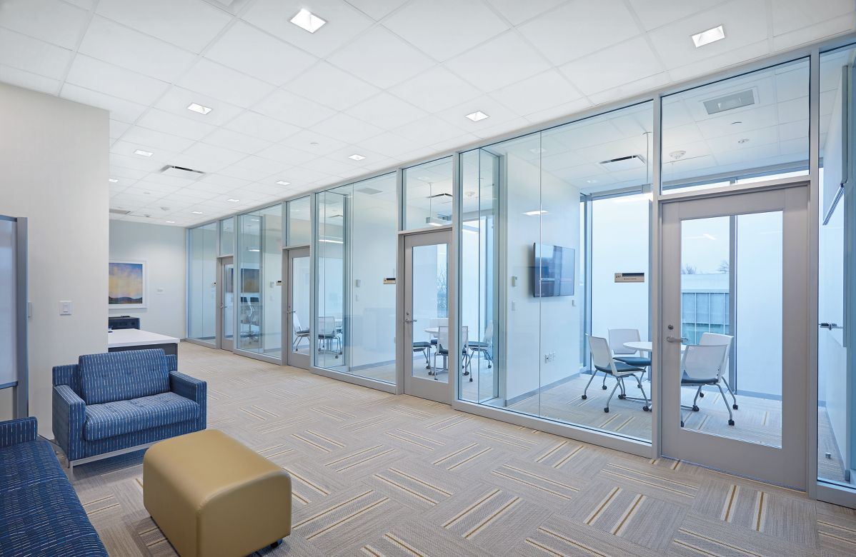 Bryant University Academic Innovation Center Armstrong Ceiling