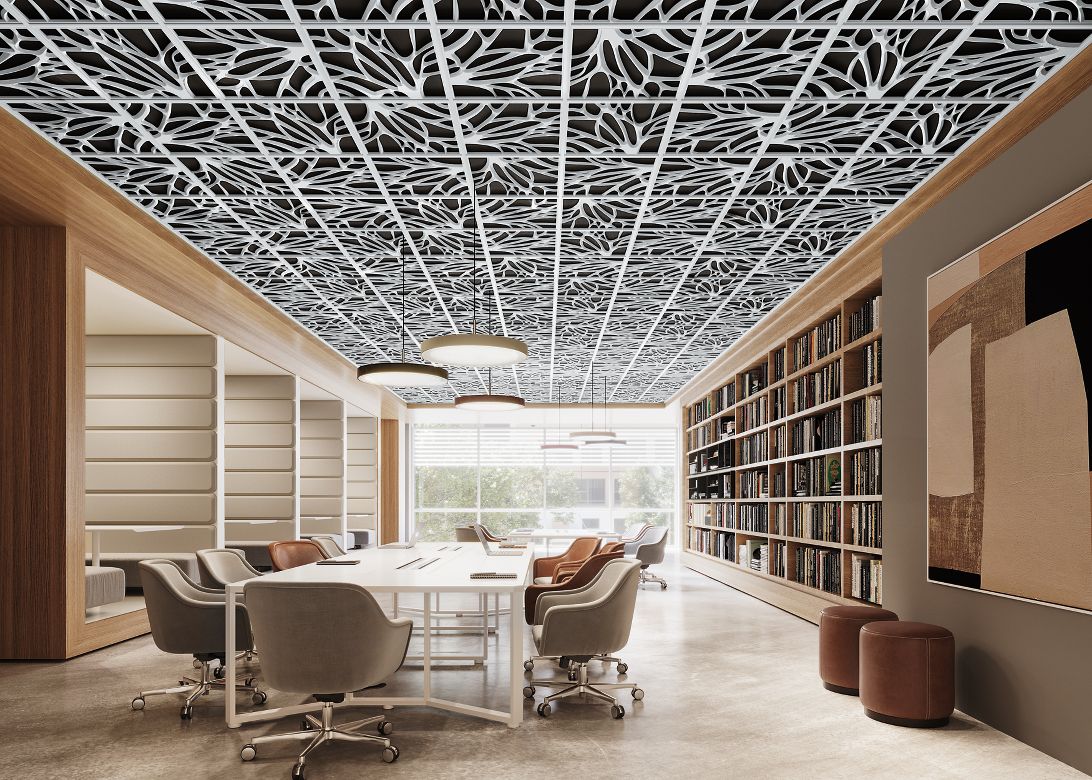 CASTWORKS METAPHORS Botanical Ceilings Rendering