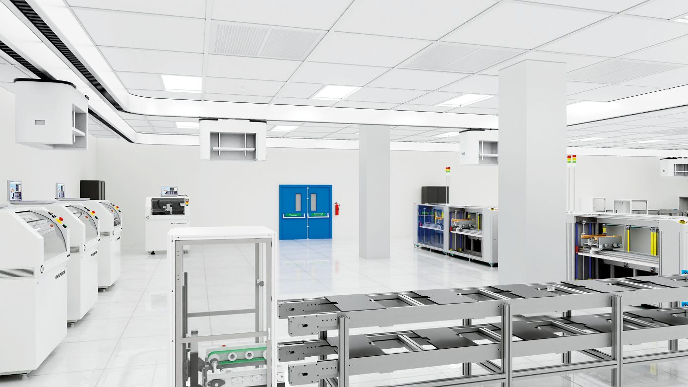 SKYLO Walkable Grid (AMHS) Lab Rendering , 