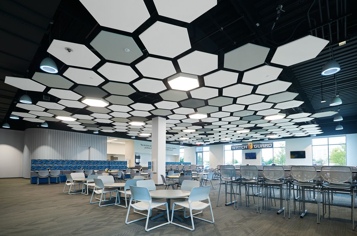 SOUNDSCAPES Shapes Hexagons / METALWORKS Linear Walls