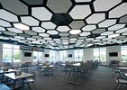 SOUNDSCAPES Shapes Hexagons / METALWORKS Linear Walls