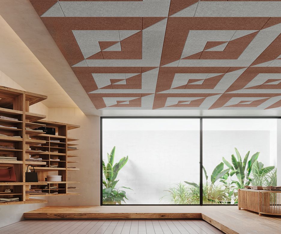 TECTUM DESIGNART - Shapes Direct-Attach Ceiling Rendering