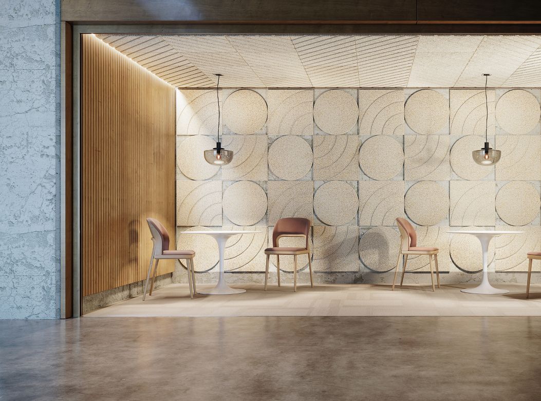 TECTUM DESIGNART Direct-Attach Ceiling and Wall Rendering , 