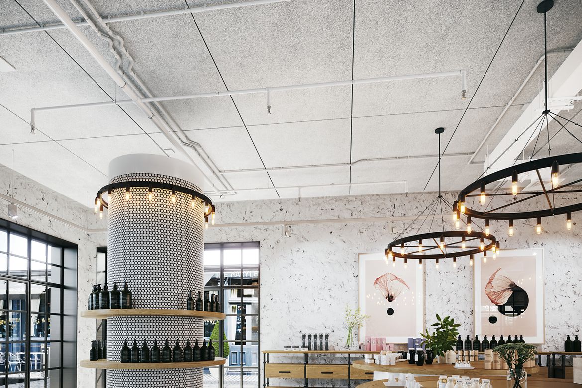 TECTUM Direct-Attach High NRC Rendering , 