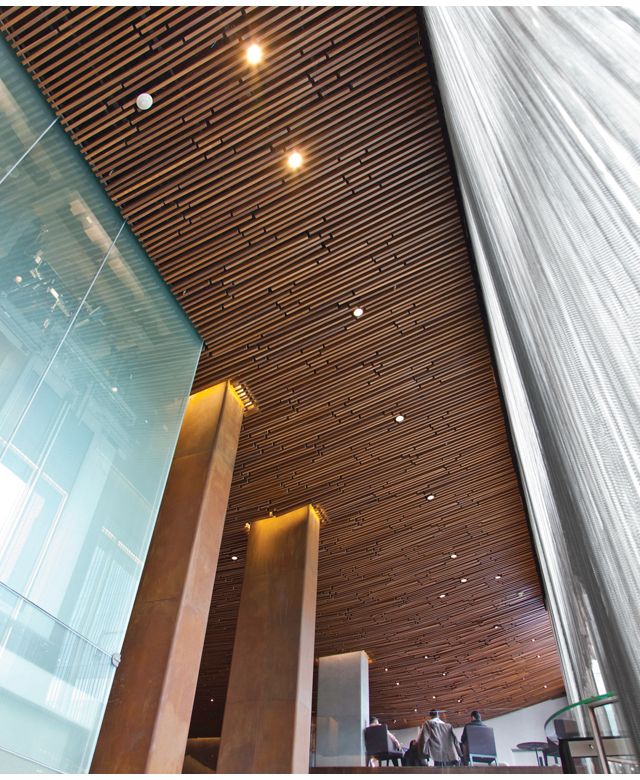 ACGI Baffles ceiling system