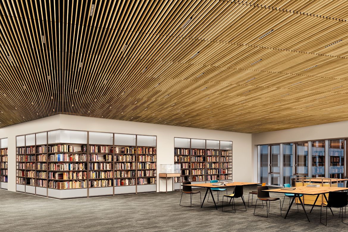 WOODWORKS Grille Tegular Library Rendering