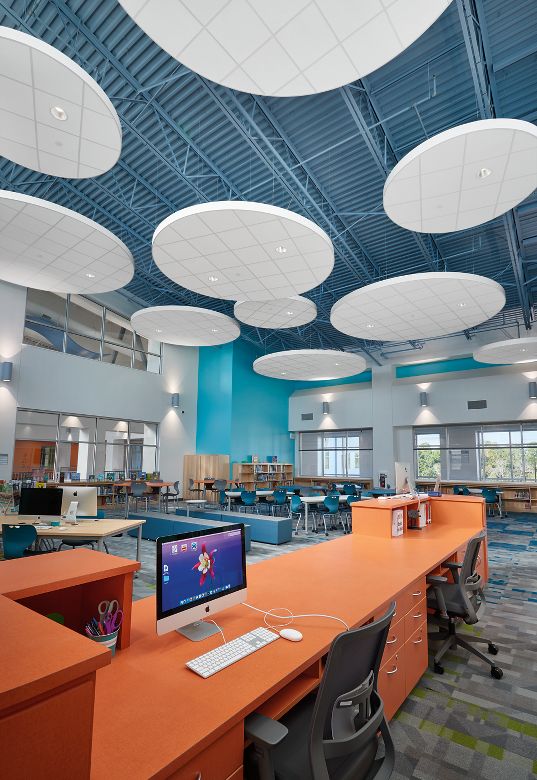FORMATIONS Accent Clouds with OPTIMA Infill Panels 