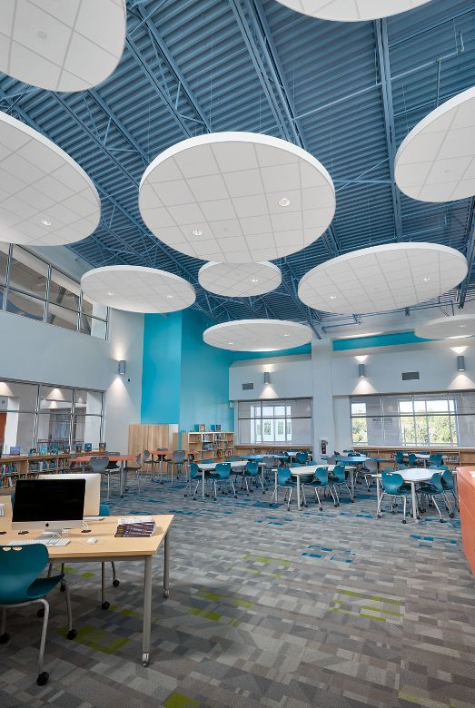 FORMATIONS Accent Clouds with OPTIMA Infill Panels 