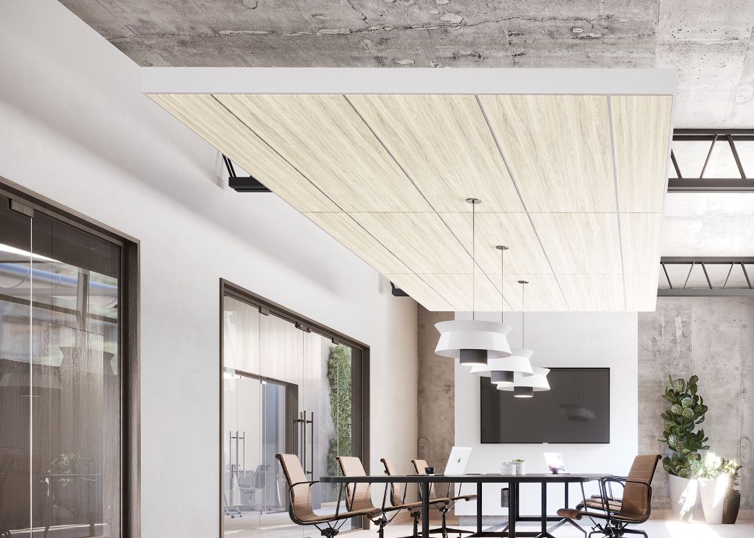 LYRA Wood Looks Conference Room Rendering , 