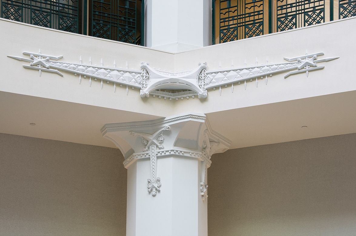 GRG Octagonal Column Covers, GRG Decorative Molding