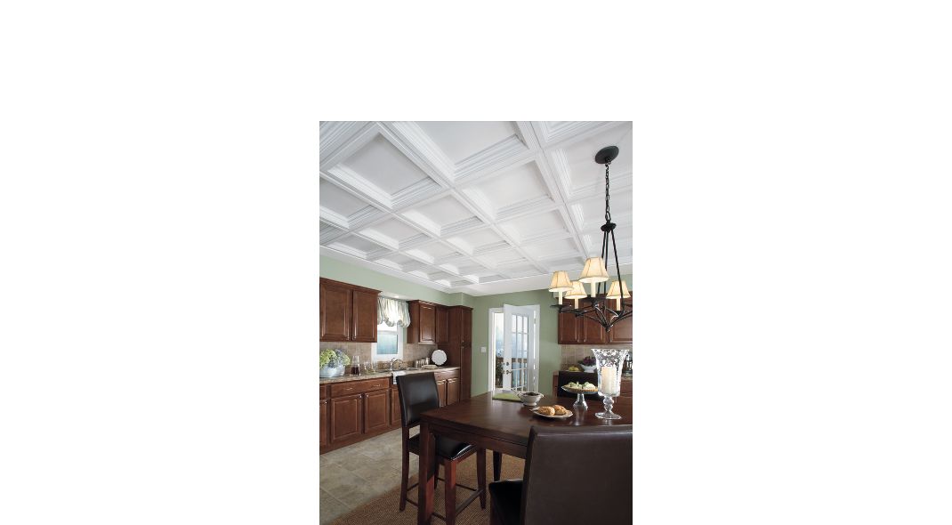 Armstrong Ceilings 24-in x 24-in Easy Elegance White Smooth 15/16-in Drop Panel Ceiling Tiles