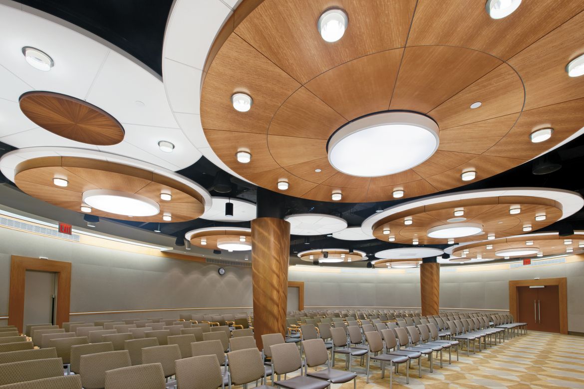WoodWorks Radial  Custom Ceiling System