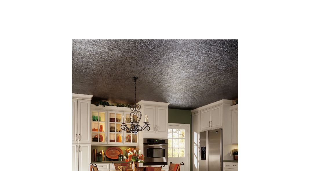 Armstrong Ceilings TinTile White Mineral Fiber Surface-mount Ceiling Tile Sample