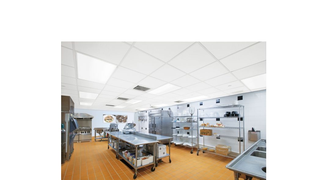 Armstrong Ceilings Lumawash White Mineral Fiber Drop Ceiling Tile Sample