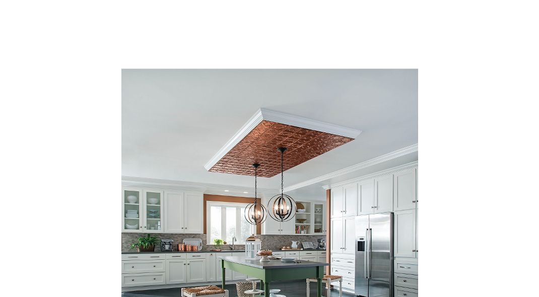 Armstrong Ceilings 48-in x 24-in Metallaire Fans White Metal/Tin Surface-Mount Panel Ceiling Tiles