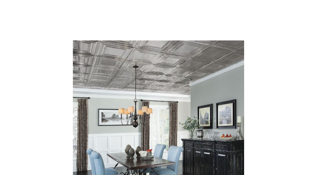 Armstrong Ceilings 24-in x 24-in Metallaire Small Panels Lacquered Steel Metal/Tin 15/16-in Drop Panel Ceiling Tiles