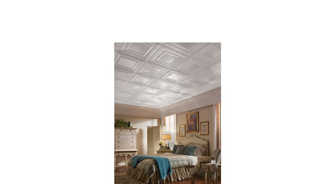 METALLAIRE Surface Mount Ceilings 5424504NWH Ceilings Armstrong Residential