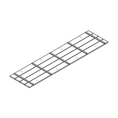 Nominal 6" wide planks
