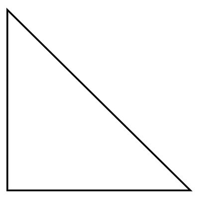 Right Triangle - Left