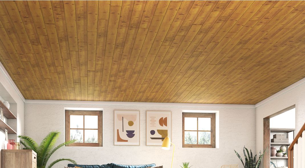 Wood Look Ceilings 1264, Armstrong Plank Ceiling Installation