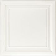 24" x 24" EASY ELEGANCE Artesonado superficial Blanco