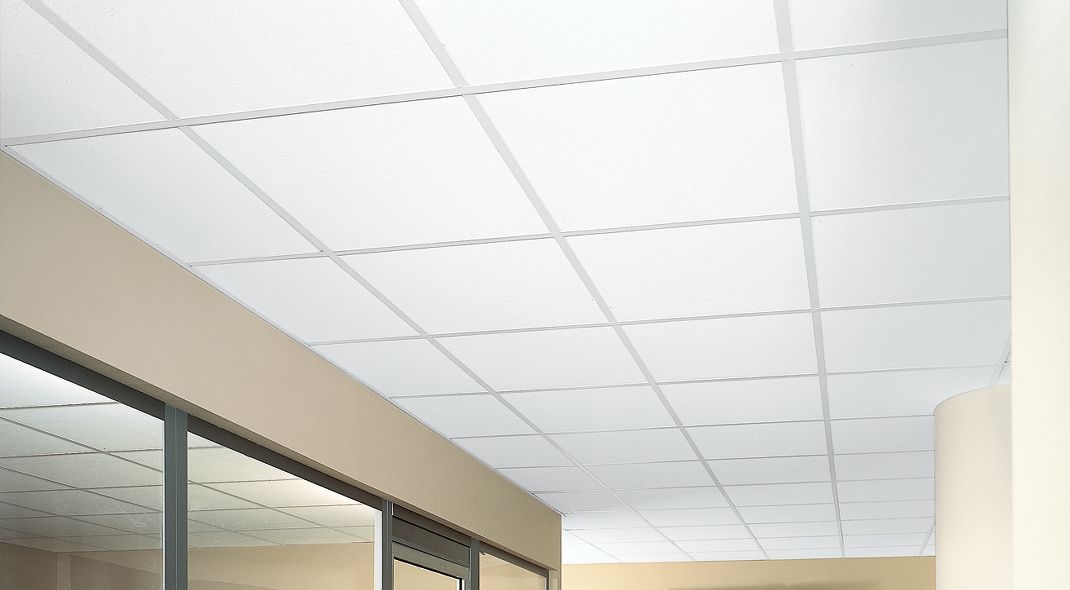 Armstrong Ceilings 24-in x 24-in Yuma White 16-Pack White Smooth 15/16-in Drop Acoustic Panel Ceiling Tiles Armstrong Ceilings 24-in x 24-in Yuma White 16-Pack White Smooth 15/16-in Drop Acoustic Panel Ceiling Tiles