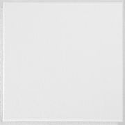 12" x 12" Blanc lavable