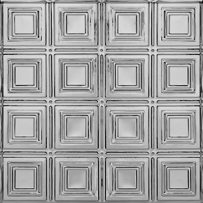 Armstrong Ceilings 24-in x 24-in Metallaire Small Panels Lacquered Steel Metal/Tin 15/16-in Drop Panel Ceiling Tiles Armstrong Ceilings 24-in x 24-in Metallaire Small Panels Lacquered Steel Metal/Tin 15/16-in Drop Panel Ceiling Tiles