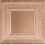 24" x 24" METALLAIRE Hammered Border Copper