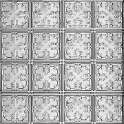 24" x 48" METALLAIRE Vine Chrome