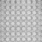 24" x 48" METALLAIRE Medallion Chrome