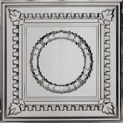 Armstrong Ceilings 48-in x 24-in Metallaire Wreath Lacquered Steel Metal/Tin Surface-Mount Panel Ceiling Tiles Armstrong Ceilings 48-in x 24-in Metallaire Wreath Lacquered Steel Metal/Tin Surface-Mount Panel Ceiling Tiles