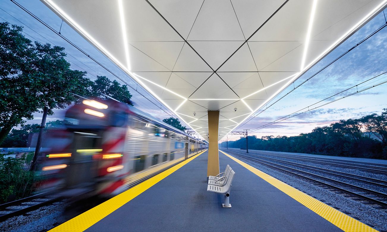 Rail Transit Station - Photography Chicago, IL